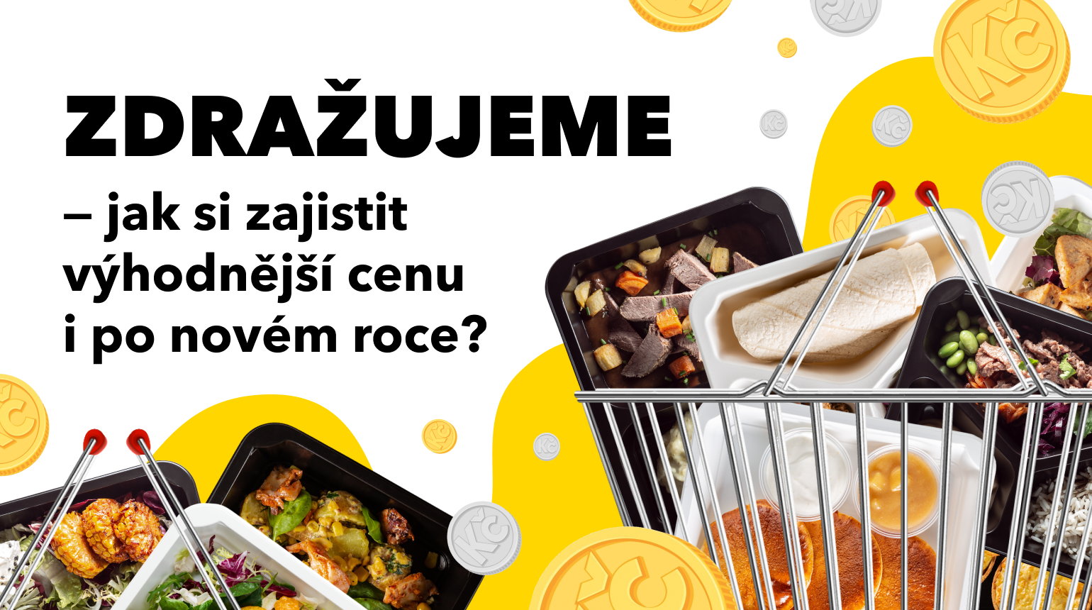 Zdražujeme.